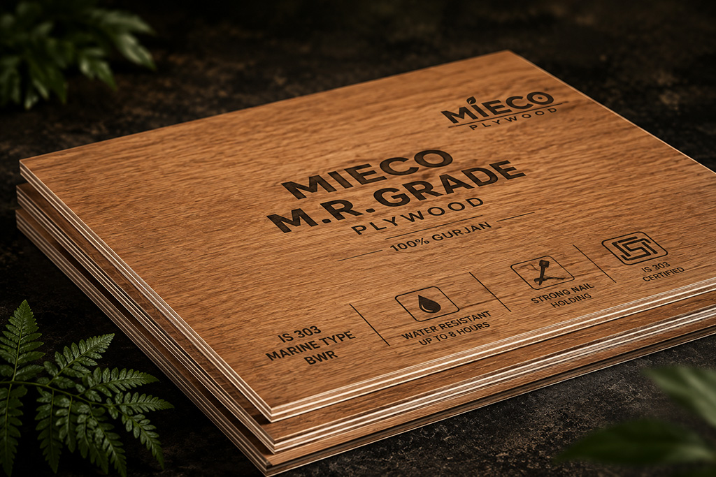 MIECO Plywood — close grain detail